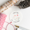 Aparrotly Its Christmas pun gift tags by Kamelion Studios