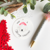 Have a Beary Christmas funny gift tag by Kamelion Studios
