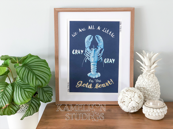 Blue Lobster artwork by Kamelion Studios