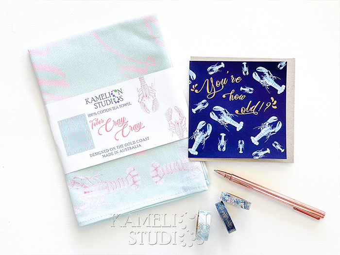 Lobster Tea Towel Gift Pack