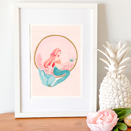 Watercolour Mermaids