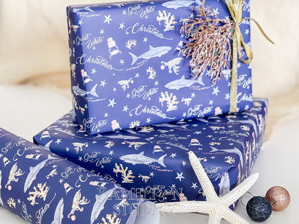 Wrapping Paper - Great White Christmas