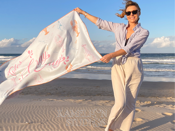 Sand Free Towel by Kamelion Studios