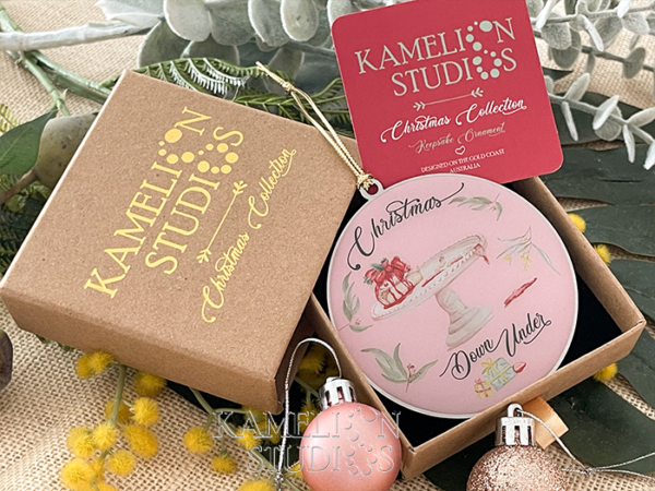 Keepsake Ornament - Pavlova Pink Circle - Image 2