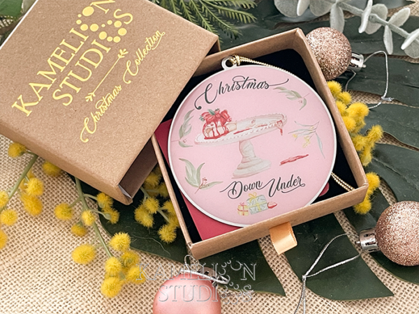 Keepsake Ornament - Pavlova Pink Circle - Image 3
