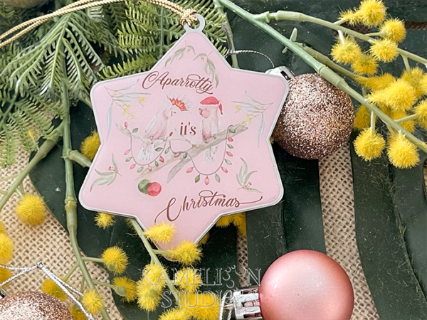 Keepsake Ornament - Pavlova Pink Snowflake