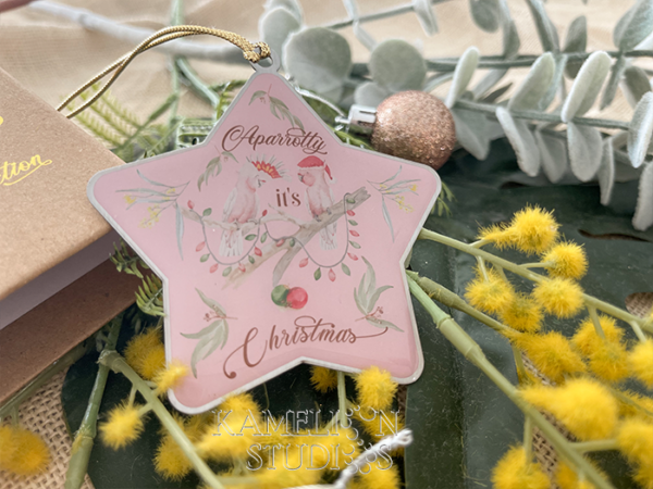 Keepsake Ornament - Pavlova Pink Star